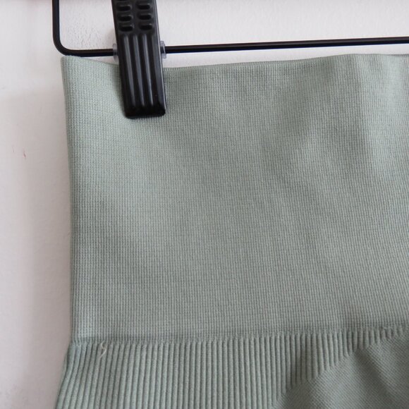 SET ACTIVE Sculptflex Yoga Activewear Leggings in Olive Green Pastel Gym Workout - Picture 7 of 13